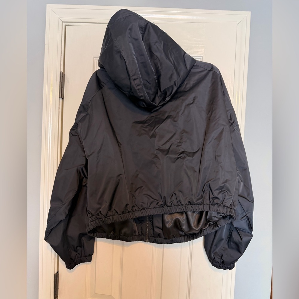 Abercrombie & Fitch Black Hooded Jacket - Picture 2 of 4